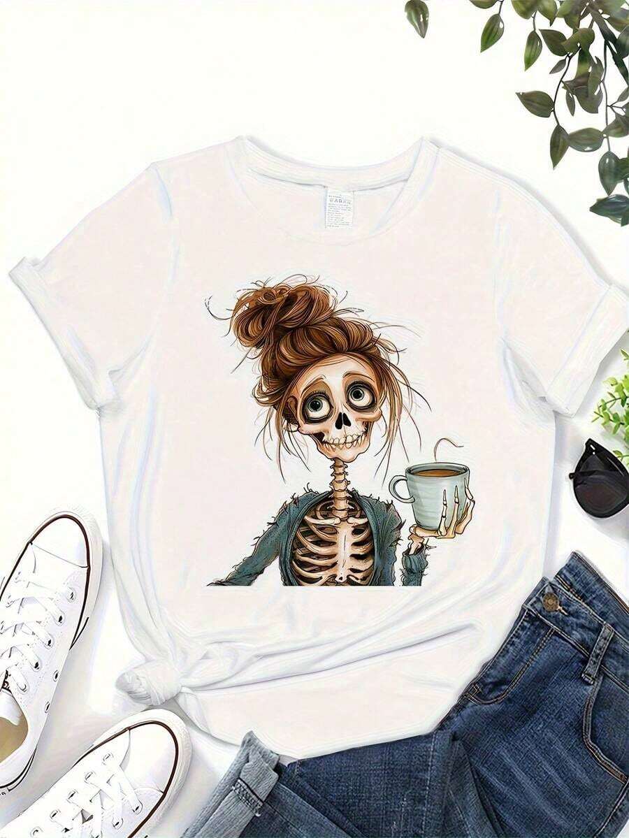 Women T-Shirts - White - View 1