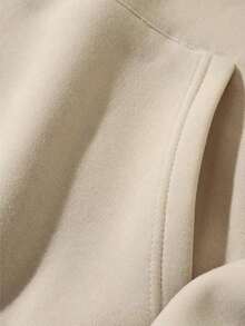 Stylish Women's, Men's, And Unisex Hoodie With Pockets For Winter - California San Francisco - Khaki - View 4