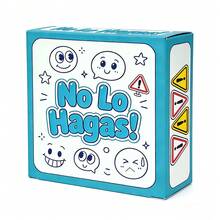 No Lo Hagas! Party Card Game - Forbidden Words Challenge Cards | Interactive Multiplayer Game | Fun Ice Breaker Game | Quick Reaction Challenge | Family Game Night Friends Gathering | Portable Mini Travel Edition, Card Games - Multicolor - View 2