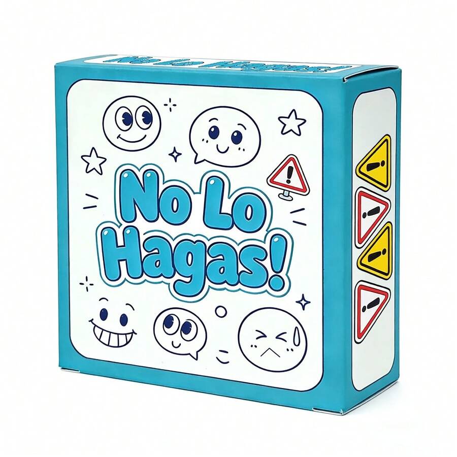 No Lo Hagas! Party Card Game - Forbidden Words Challenge Cards | Interactive Multiplayer Game | Fun Ice Breaker Game | Quick Reaction Challenge | Family Game Night Friends Gathering | Portable Mini Travel Edition, Card Games