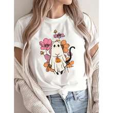 Women T-Shirts - White - View 9