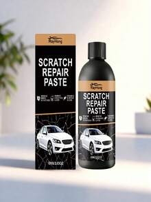 Car Scratch Repair Wax - Restores Glossy Finish, Suitable For Light Scratches, Swirl Marks & More. Includes Applicator Pad, No Extra Accessories Needed. Evenly Restores Original Paint Color After Application. - Liquid - View 2