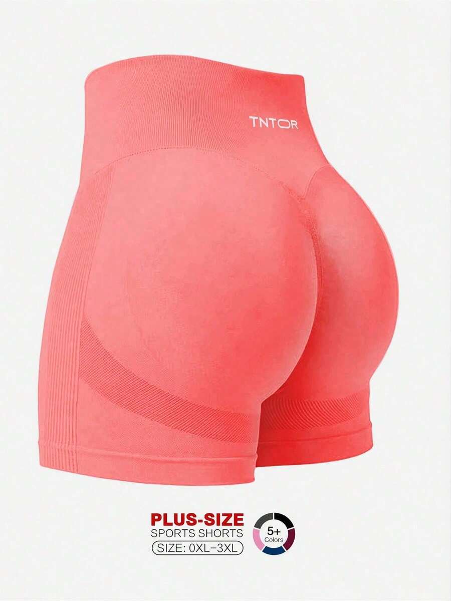 TNTOR Quần short yoga co giãn cỡ lớn dành cho nữ, quần short bó sát cạp cao giúp kiểm soát vòng bụng, thích hợp cho tập luyện, thể dục, đạp xe, nâng mông, thoải mái cho người đam mê thể thao.