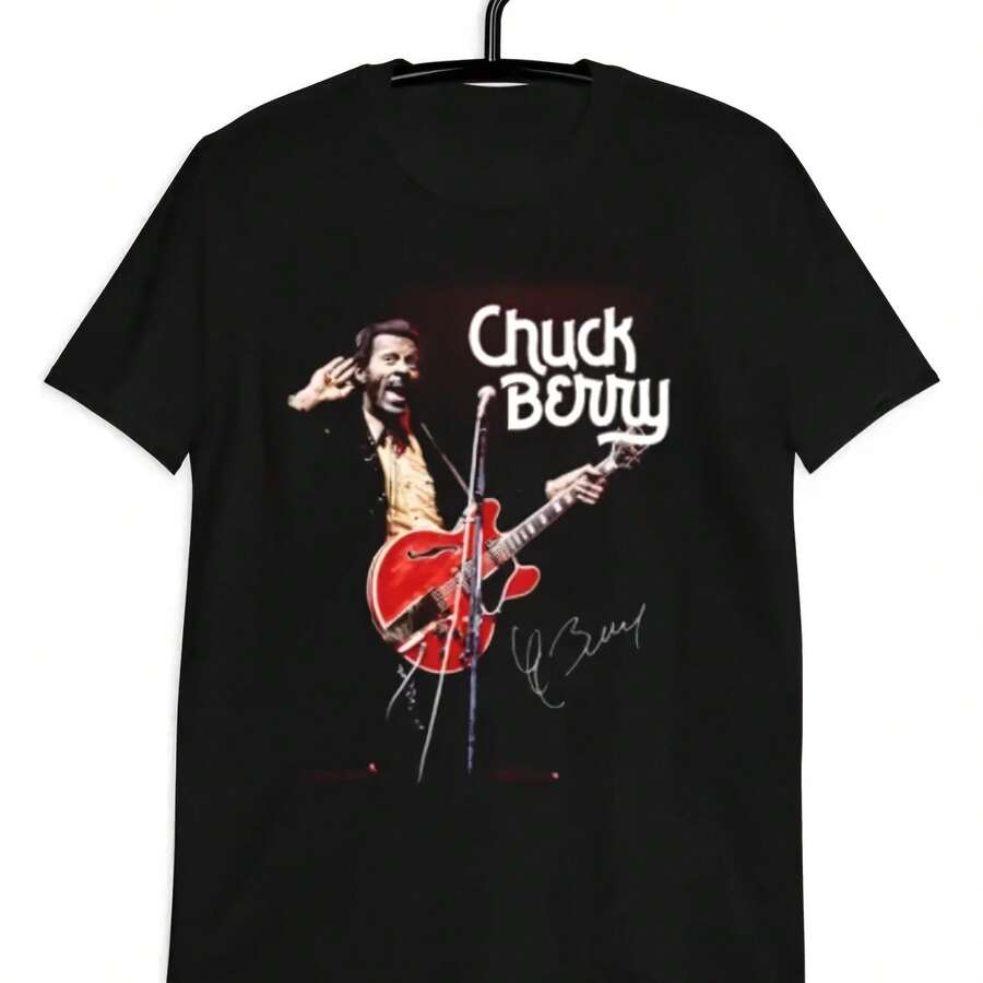 Chuck Berry Signature T Shirt Men All Size S To 5X - 款式 - 查看 1