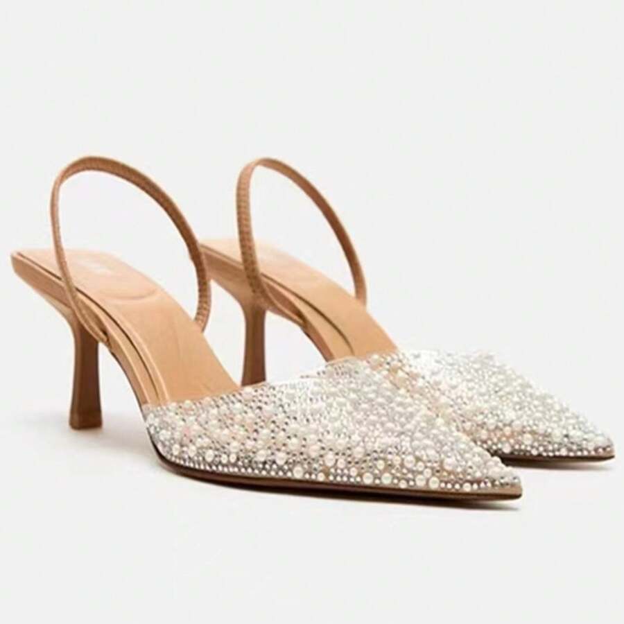 Women Wedges & Flatform - Nude - View 1