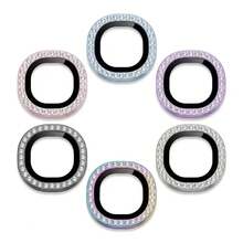 For Infinix GT 50 Pro Camera Lens Protector, 9H Hardness Tempered Glass, Anti-Scratch Anti-Fingerprint Full Coverage HD Clear Lens Cover - Diamond Silver - View 3