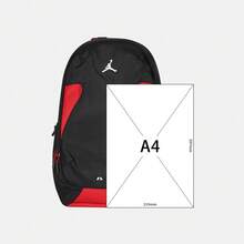 Jordan Unisex Lightweight Outdoor Sports Backpack JD2623007AD-001 - Black - View 8