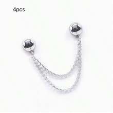2pcs Adjustable Magnetic Pants Clips And Cuff Buttons - Durable Alloy Material, Detachable Hem Clips, Suitable For Pants And T-Shirts, No Damage Fixing Accessories, Belt Tightening Supplies Convenient And Practical Holiday Gift - Multicolor - View 18