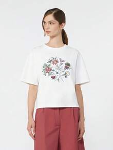 Women T-Shirts - 白色 - 查看 1