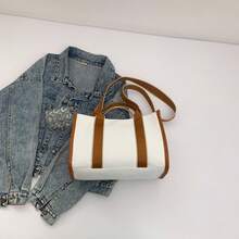 Bolso de mano moderno y versátil para mujer, estilo casual elegante con un toque de alta gama, bolso de hombro estiloso ideal para ir de compras, diseño de nicho a la moda, versión coreana, bolso tote de gran capacidad para primavera y verano, bolso de hombro y bandolera para mujer. - Rosa - Ver 10
