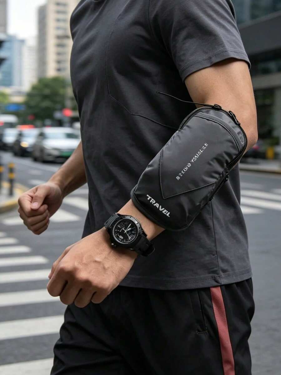 7.2 吋戶外跑步運動手機臂環 15 14 13 12 11 X XR Xs Max 通用健身手臂腕帶 - 彩色 - 查看 1