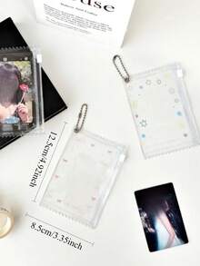 1PC Transparent Candy Bag Card Sleeves Photocard Holder Props Badge Storage Display Bag Pendant Idol Card Films Game Cards Protector - Multicolor - View 5