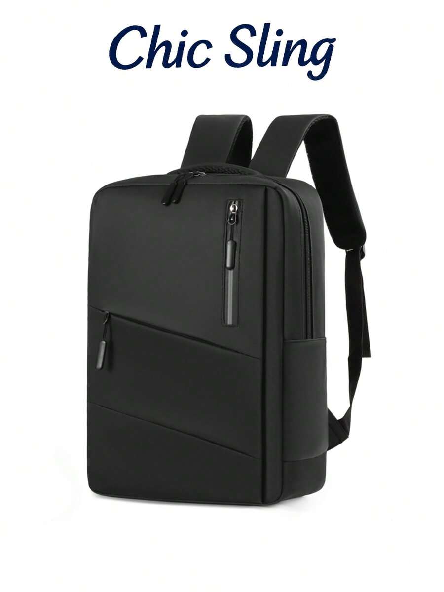 SHILAN Minimalist Commuter Backpack, Three-Dimensional Tailoring, Multi-Compartment Storage, Versatile For Daily Office Use And Business Trips - Multicolor - View 1