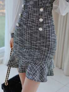 Dirndl Dresses - Black - View 8