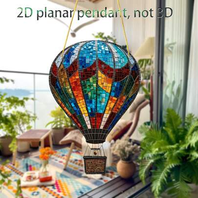 Trang trí treo tường bằng acrylic in hình phẳng hai chiều, phong cách Art Deco, thích hợp làm quà tặng Ngày của Mẹ và sinh nhật, trang trí cửa sổ hình diều, vật bắt sáng, thích hợp để trang trí cửa sổ, sân thượng, sân vườn, có thể dùng làm quà tân gia cho bạn bè hoặc quà sinh nhật.