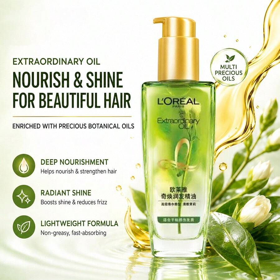 L'Oréal Paris 巴黎欧莱雅樱桃亮泽护发精华,100ML - 100毫升 - 查看 1