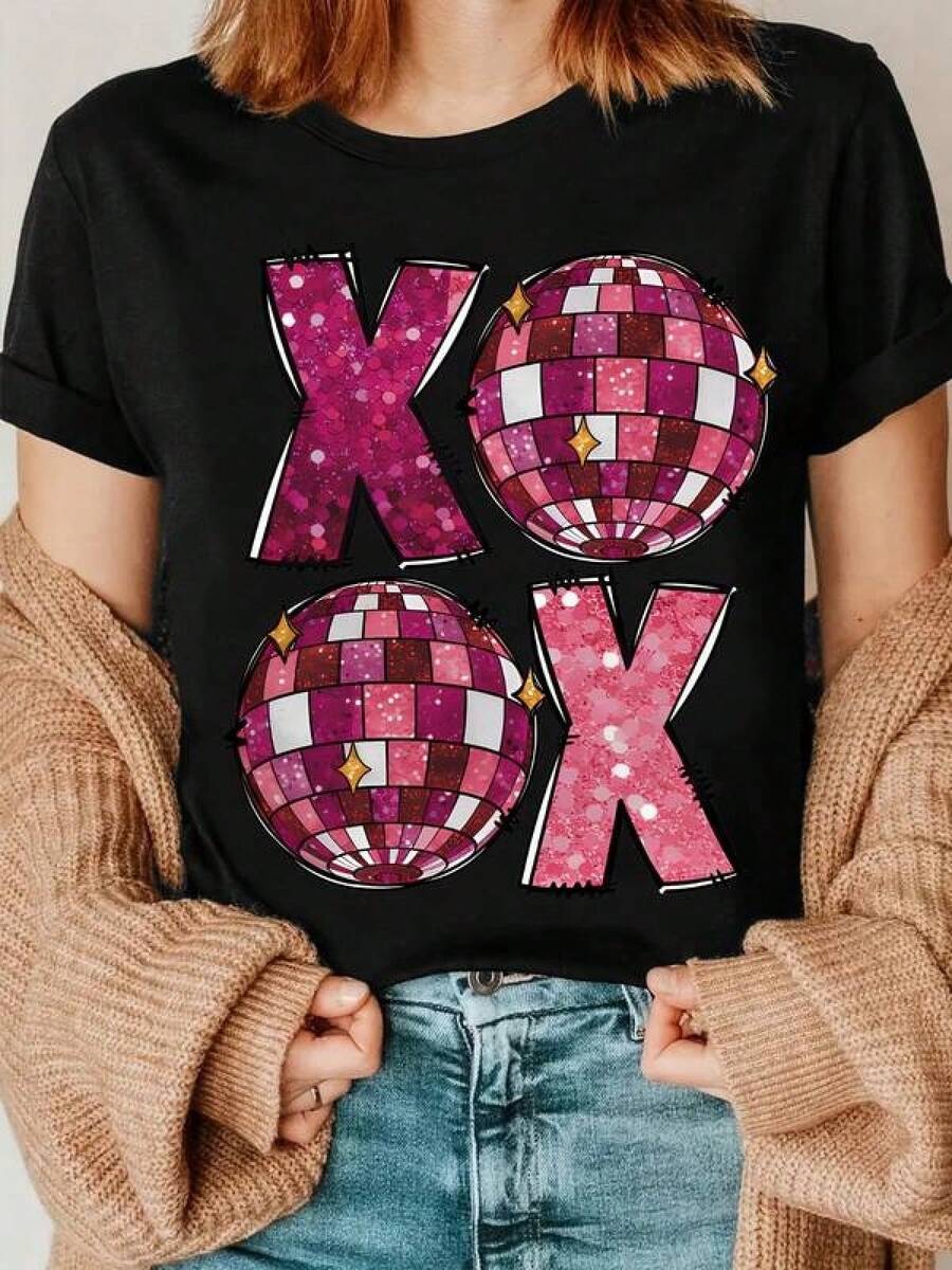 Women T-Shirts - Black - View 1