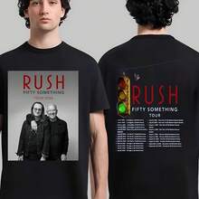 Rush Extends 2026 Fifty Something Tour T-Shirt - Black - View 1