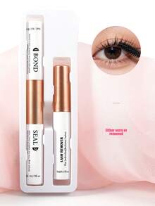 Eyelash Extension Kit - Glue + Makeup Remover Oil, Sweat-Proof, Waterproof, Gentle, Quick-Drying, Suitable For Daily Makeup Or Outdoor Events - View 3