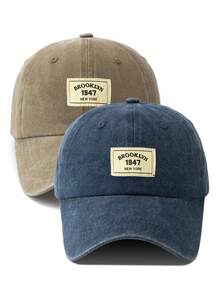 Khaki + Navy Blue