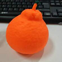 1个创意逼真丑橘造型挤压玩具，TPR材质，柔软慢回弹，减压神器，适合办公室放松、舒缓身心、学生减压。 - 彩色 - 查看 6