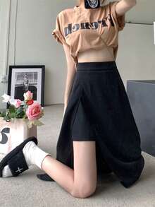 Women Skirts - Black - View 4