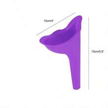 10 piezas Orinal de emergencia portátil para mujeres - Diseño compacto y vertical, apto para uso al aire libre, plástico duradero - Multicolor - Ver 8