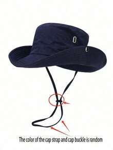 Outdoor Sun Hat, Wide Brim Breathable Hiking Hat, Unisex UV Protection Sun Hat, Couple Sun Protection Hat - Multicolor - View 12