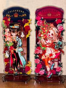 厕纸花子君动漫周边 八代奈奈电话亭 亚克力支架 - 彩色 - 查看 18