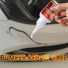 Adesivo de alta resistência para reparo de plásticos de para-choques automotivos - Forte agente de ligação estrutural, sem necessidade de soldagem para reparar rachaduras, fragmentos e danos por impacto. Cura rápida. Adequado para para-choques, bases de retrovisores, portas, janelas, tetos, carrocerias externas, acabamentos e vedações plásticas. Ideal para reparos "faça você mesmo". Impermeável e resistente ao calor e ao frio. Recomendado por técnicos de estética automotiva. - 20ml - Ver 3