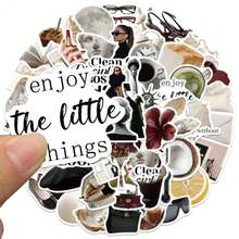 60 miếng nhãn dán văn phòng nữ sạch sẽ, nhãn dán thẩm mỹ, nhãn dán thời trang công sở, nhãn dán scrapbook, nhãn dán nhật ký, nhãn dán Y2K Downtown, quà tặng Y2K, nhãn dán phong cách Groovy, nhãn dán vinyl chống nước cho phong bì, bình nước, máy tính, laptop, điện thoại, hành lý, sổ tay, tủ lạnh - 1 - Xem 3