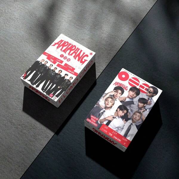 DELUSTA BT/S K Pop ARIRANG/Proof New Album LOMO Cards. Collectible Photo Cards Featuring Members RM, Jin, J-Hope, Jimin, V, And Jung Kook. ARMY Fan Collectibles And Display Cards, Perfect As Valentine's Day Gifts, Birthday Gifts, Or As Presents For Friends.