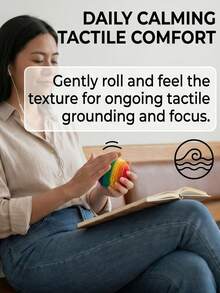 12/6/3/1pcs Handmade Crochet Haki Ball, 5.5cm Colorful Knitted Footbag, Durable Soft Kick Ball, Suitable For Juggling, Outdoor Games, Classroom Activities, Stress Relief, Family Gatherings, Party Gifts, Holiday Gifts And Carnival Games, Soft Squeeze Ball - Regular Model - View 6