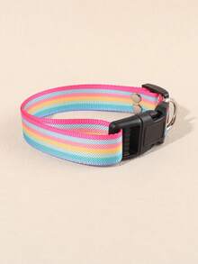 1 chiếc vòng cổ cho thú cưng bằng nylon nhiều màu sắc, phù hợp cho chó nhỏ mọi mùa. - Nhiều màu - Xem 8