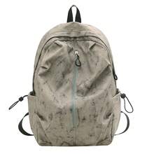 Bolso de mano moderno y versátil para mujer, estilo casual elegante con un toque de alta gama, bolso de hombro estiloso ideal para ir de compras, nueva mochila de verano 2026 para estudiantes universitarios, mochila escolar casual de gran capacidad y a la moda para estudiantes de secundaria y preparatoria, mochila de viaje. - Negro - Ver 7
