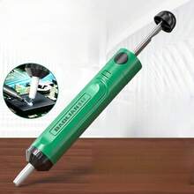 Manual Solder Sucker Desoldering Tool For Electronic Repair Motherboard Desoldering, Heavy Duty Manual Desoldering Kit, Suitable For Electronic Repair, PCB Board, Soldering Accessories - Green - View 11