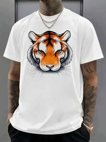T-shirts homme Plus Size - Blanc - Voir 1