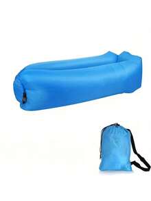 Outdoor Inflatable Bean Bag Chair, Portable Inflatable Sofa Lounger - Inflatable Bean Bag/Air Cushion, Quick Inflation Portable Air Mat, Single Person Recliner, Lightweight Foldable Travel Air Mat And Inflatable Sofa, Essential For Summer Beach - One Size Fits All - View 19