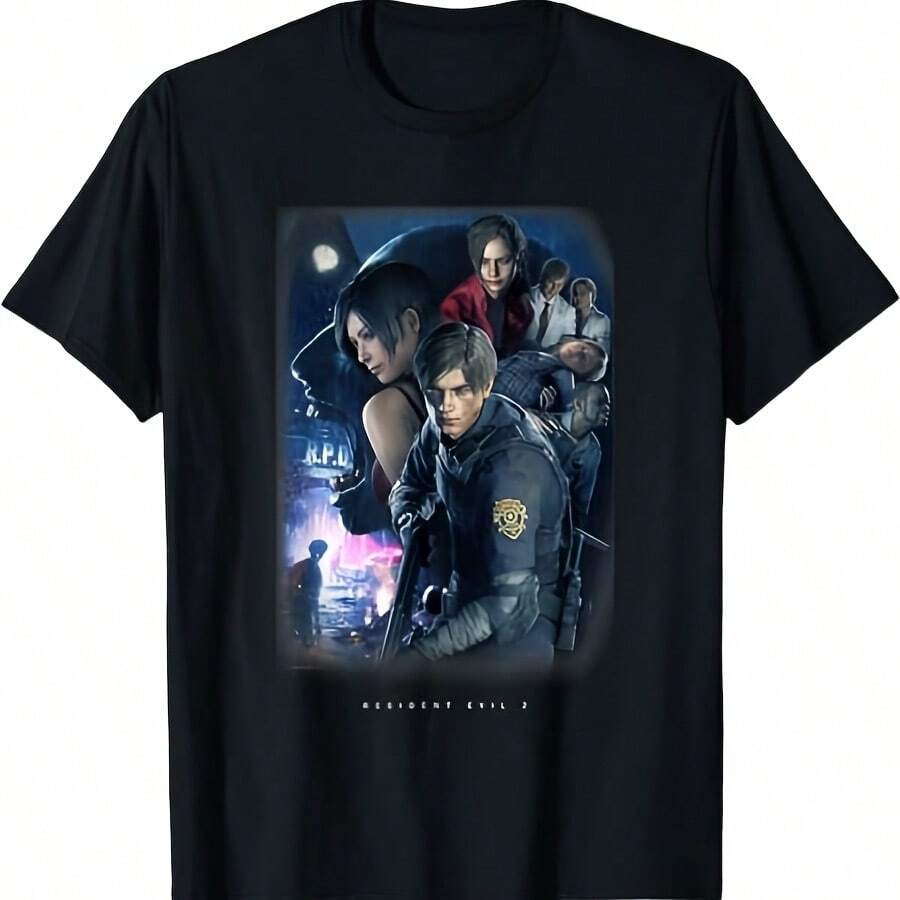 Residentss Evilss 2 T-Shirt - Black - View 1