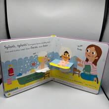 Durable&Compact Pop Up Learning Material Prefect For Learning English Interactive Comic Captivates Readers Vibrant Colors And Party Illustrations, Featuring Foldable Pages Learning Fun - Multicolor - View 1