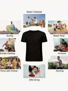 Women T-Shirts - Black - View 7