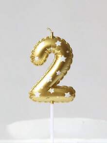 Star Love Print Digital Birthday Candle Plug-In, Baking Cake Decoration Candle Plug-In - View 12