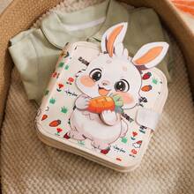 Bee Cloth Book - Embedded With Rich Patterns & Interesting Shapes, Baby Soothing Supplies, Helpful For Baby's Cognitive Development, Tear-Resistant Felt Book, 3D Toy Early Education Cloth Book For Babies - Multicolor - View 8