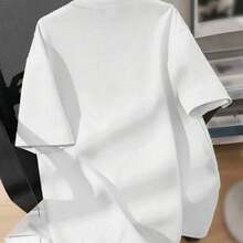 Women's Casual Short-Sleeved T-Shirt With Vintage Print, Made Of Soft Pure Cotton Fabric, Ideal For Everyday Outfits. - 白色 - 查看 2