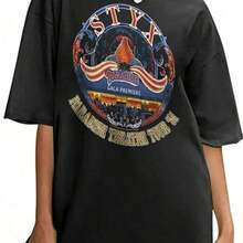 The B-52s - Cosmic Boxes T-Shirt (1) - Black - View 1