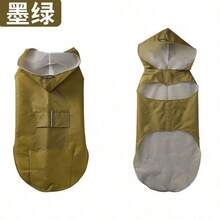 Reflective Large Dog Raincoat, Waterproof Hooded Pet Rainwear For All Size - Multicolor - View 9