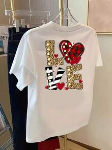 Camiseta de mujer para primavera y verano - Blanco - Ver 2