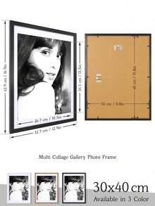 Bohemian Style Photo Frame Set, PVC Material, Self-Adhesive, Waterproof And Dustproof, Horizontal And Vertical Frames, Suitable For Home, Office And Commercial Use, Home Decor | Bohemian Style | Waterproof Photo Frame, Photo Frame Decoration - A - View 4