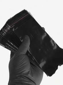 klimonla 100个/包 一次性纹身笔保护套，纹身配件工具，纹身笔套，纹身机包，勾线笔包，纹身笔防尘套，纹身笔保护套，清洁套 - 黑色 - 查看 2