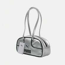 Puma Unisex Casual Outdoor Sports Shoulder Bag 09304401 - Silver - View 2